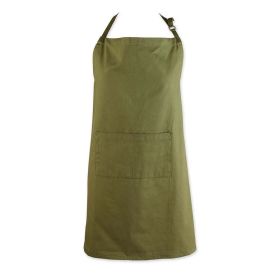 Plus Size Single Colors Chef Apron (Type: Style D, Color: As pic show)